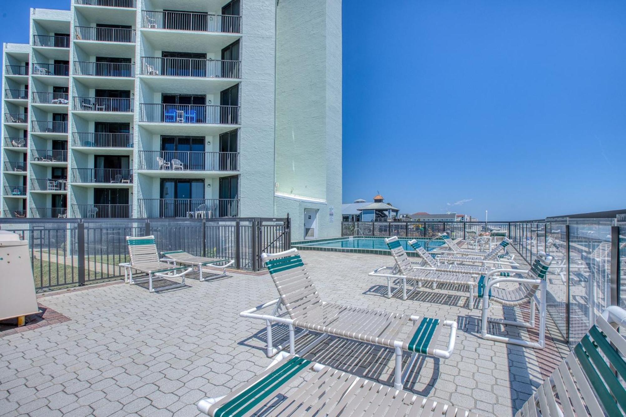 Ocean View With A Beachfront Pool At Ocean Trillium Condo ~ 702 New Smyrna Beach Esterno foto