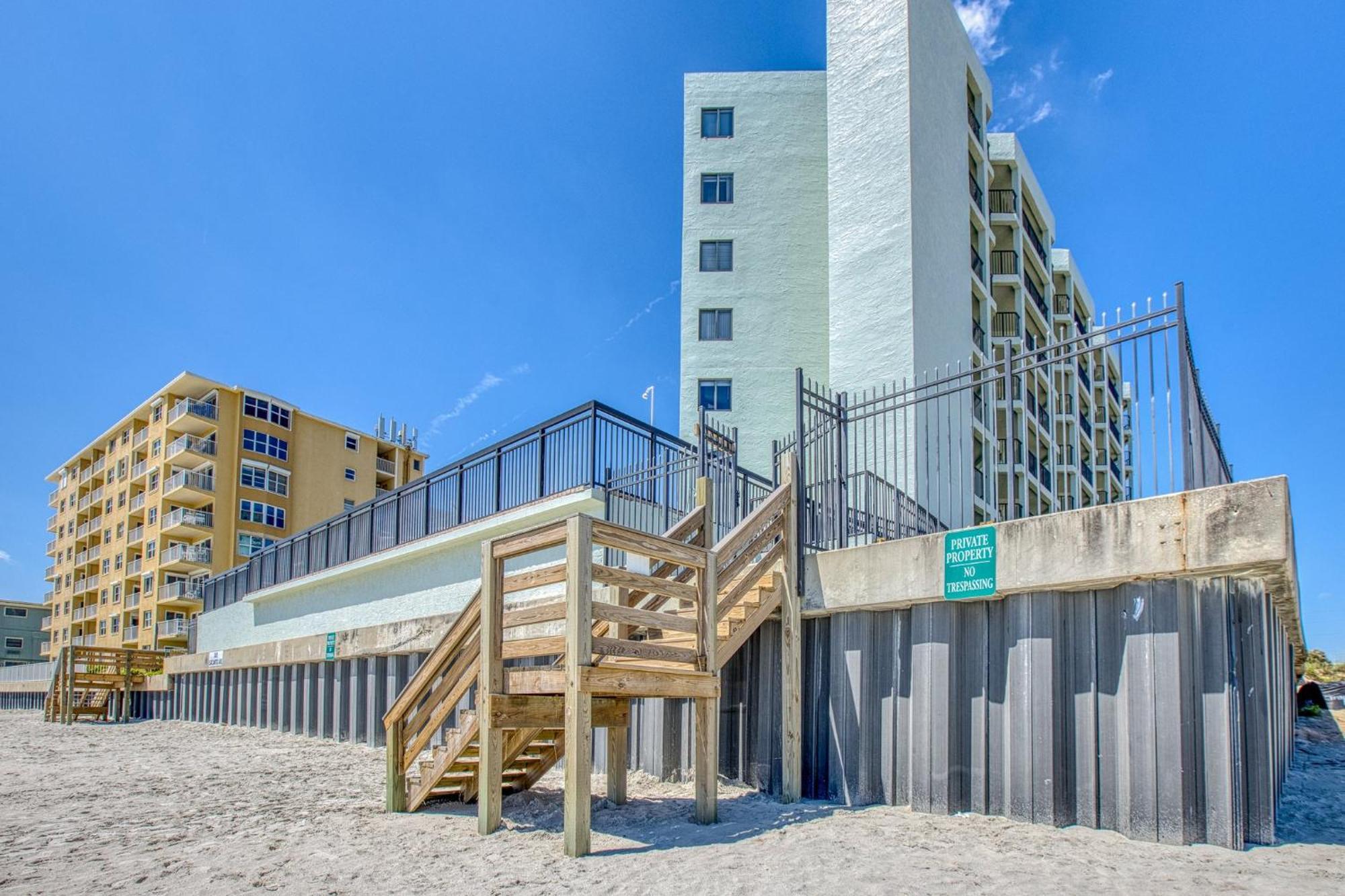 Ocean View With A Beachfront Pool At Ocean Trillium Condo ~ 702 New Smyrna Beach Esterno foto