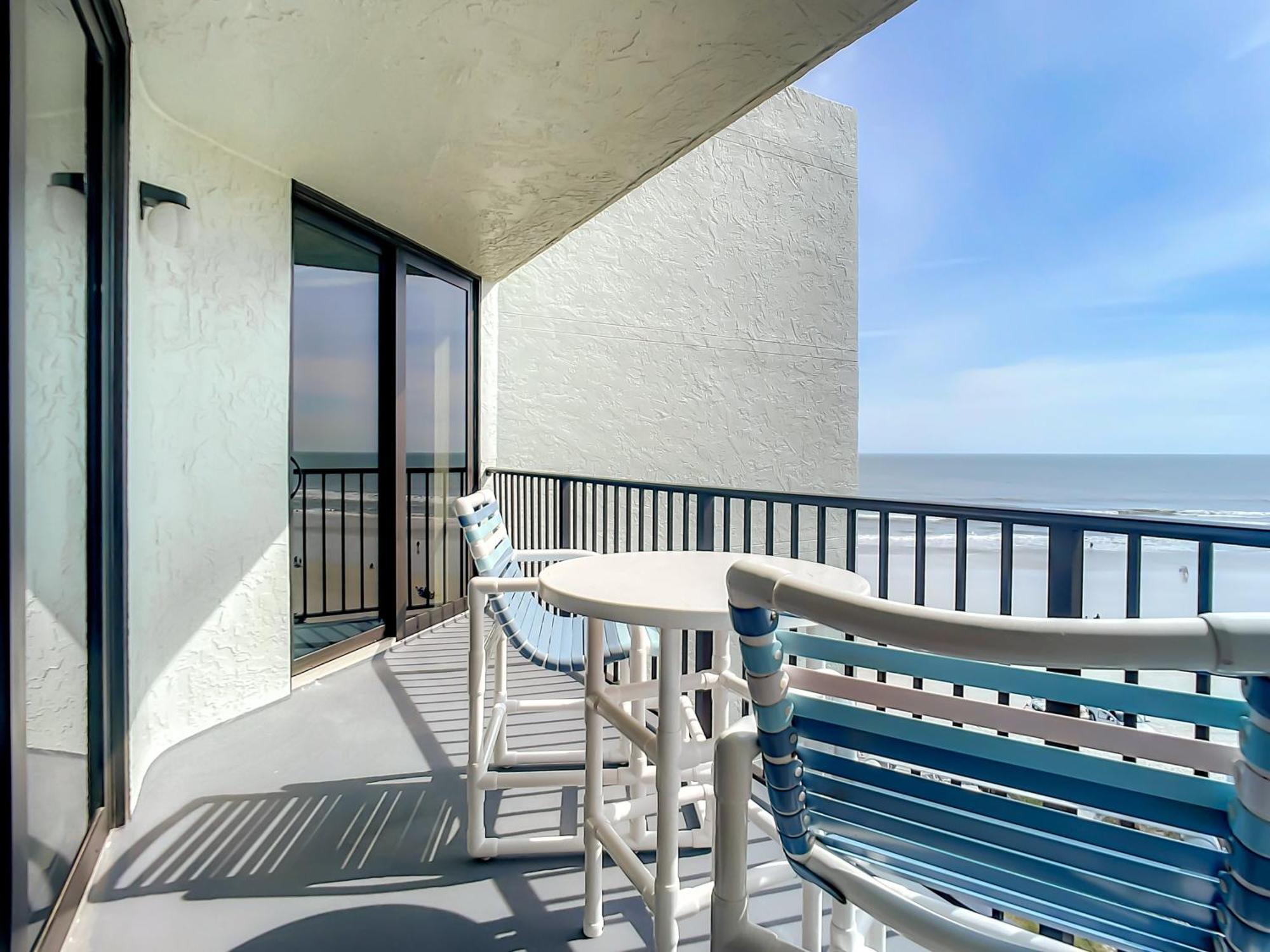 Ocean View With A Beachfront Pool At Ocean Trillium Condo ~ 702 New Smyrna Beach Esterno foto